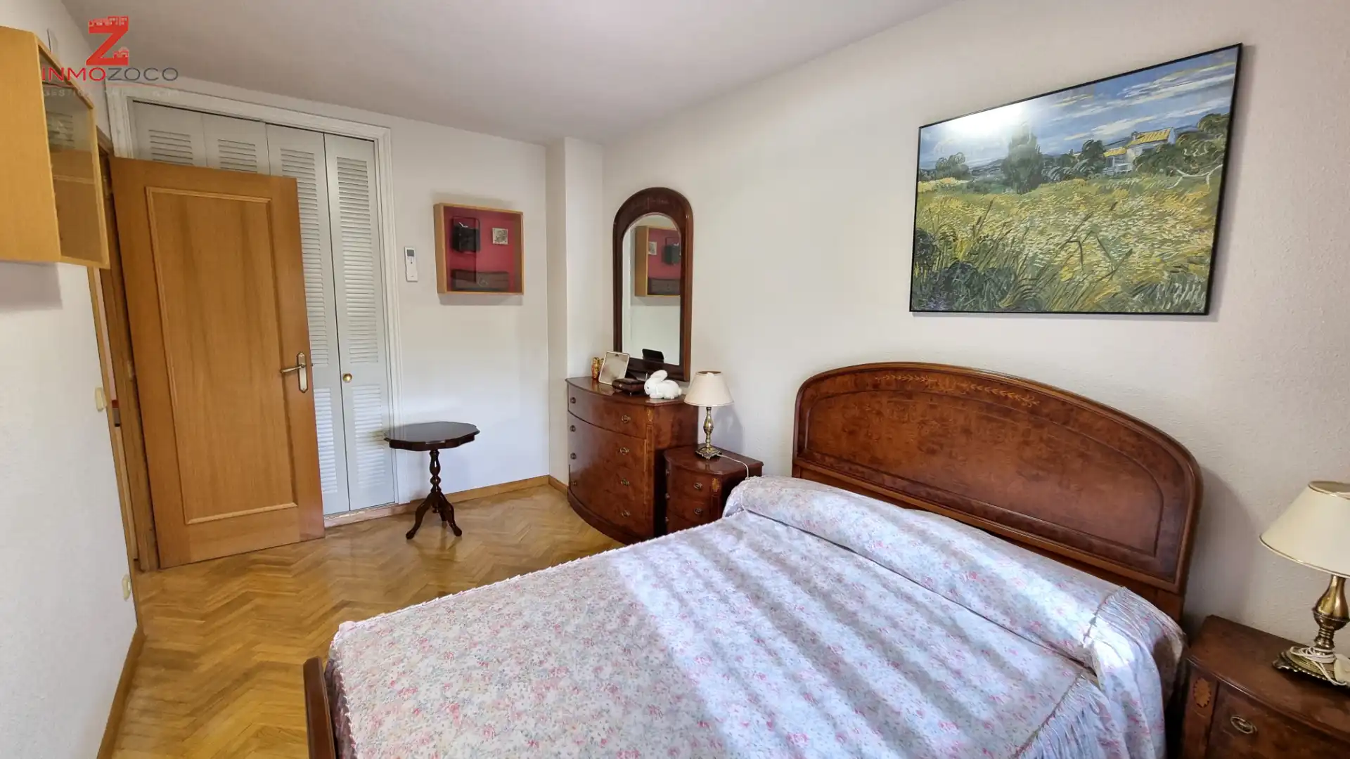 Dormitori de Casa adosada en venda en Las Rozas de Madrid amb Aire condicionat, Calefacció i Jardí privat