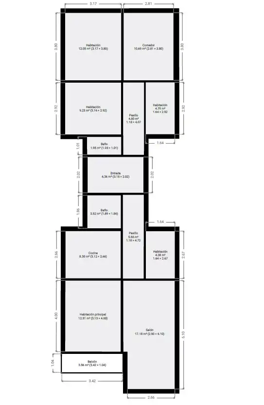 Piso en venta en Barcelona con Balcón