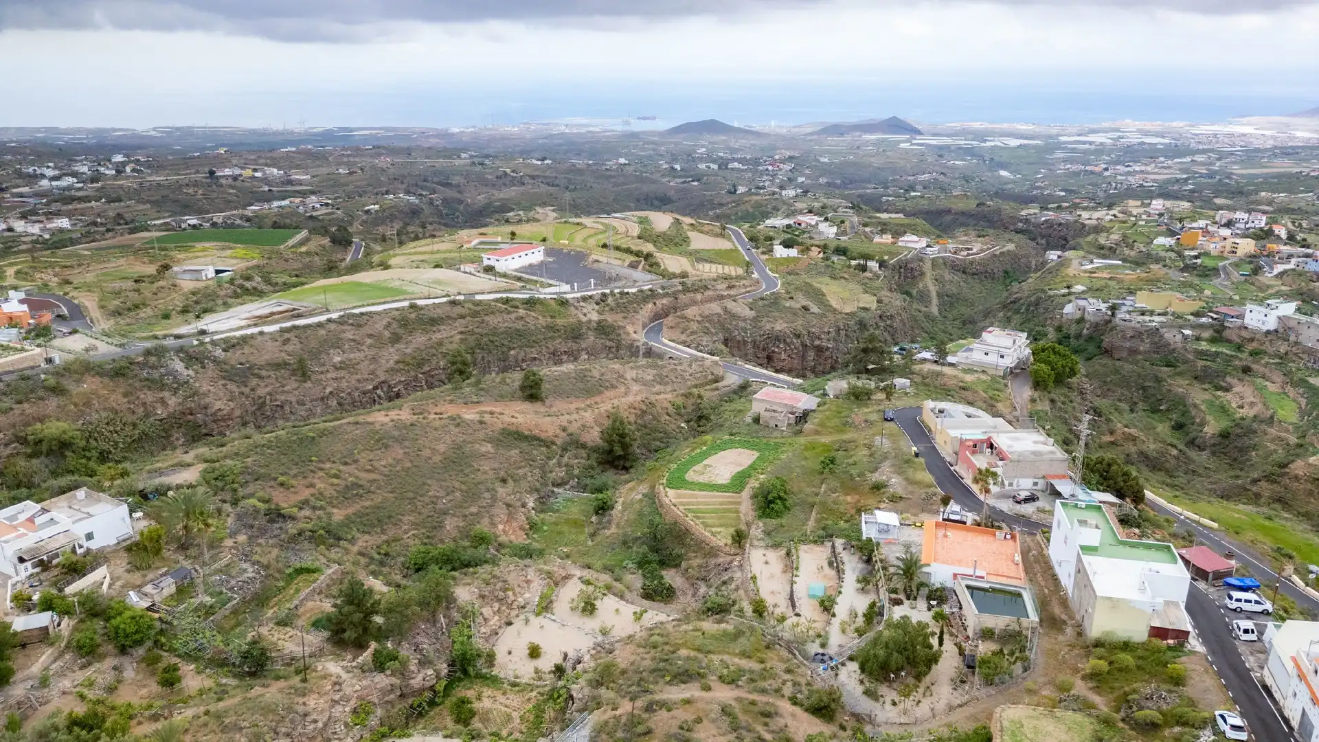 Vista exterior de Finca rústica en venta en Granadilla de Abona con Aire acondicionado, Jardín privado y Terraza