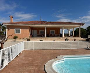 Piscina de Casa o xalet en venda en Elche / Elx amb Calefacció, Jardí privat i Terrassa