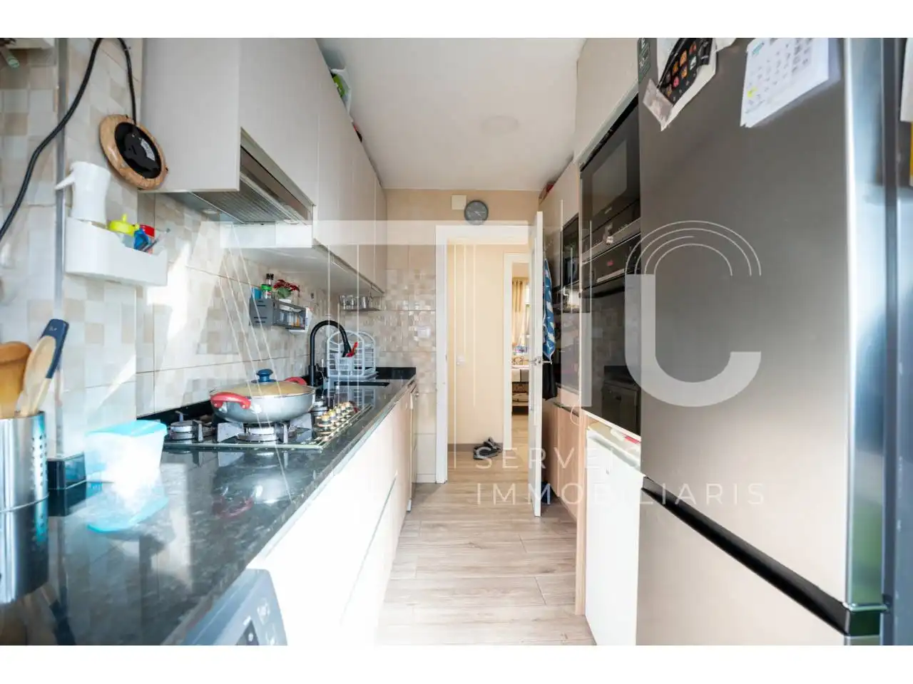 Cocina de Piso en venta en Sabadell con Aire acondicionado, Calefacción y Trastero