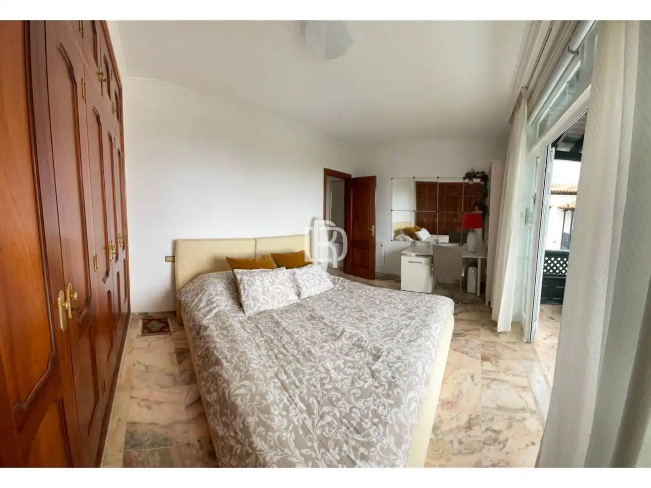 Dormitori de Casa adosada de lloguer en Puerto de la Cruz amb Terrassa, Moblat i Piscina comunitària