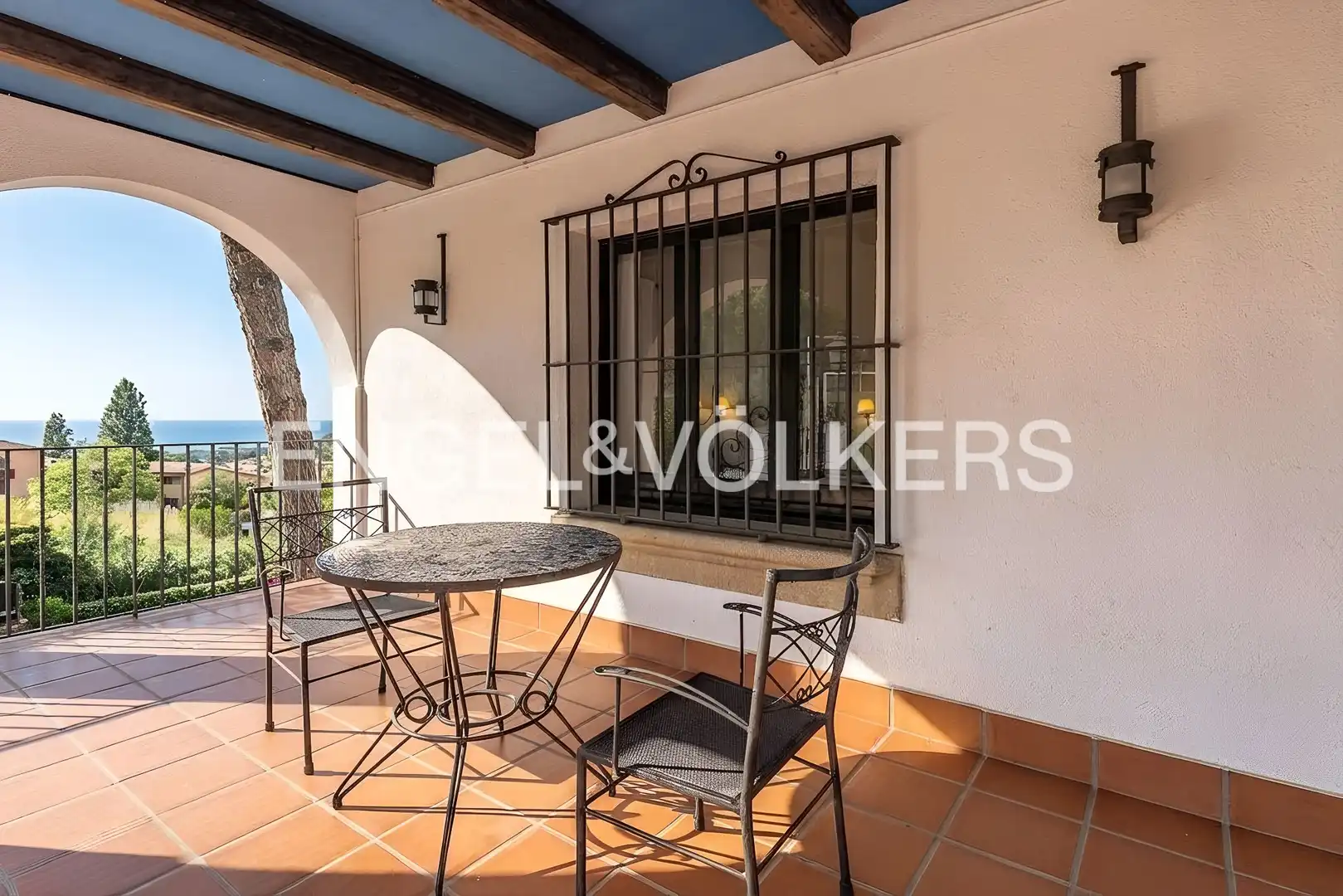 Terrassa de Casa o xalet en venda en Premià de Dalt amb Calefacció, Jardí privat i Terrassa