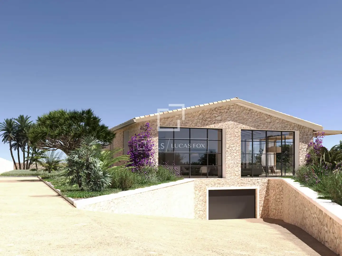 Vista exterior de Casa o chalet en venta en Llucmajor con Aire acondicionado, Calefacción y Jardín privado