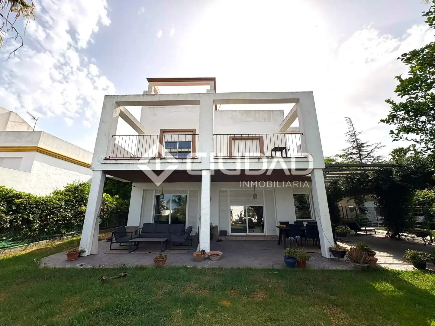 Jardín de Casa o chalet en venta en Sanlúcar de Barrameda con Aire acondicionado, Jardín privado y Terraza