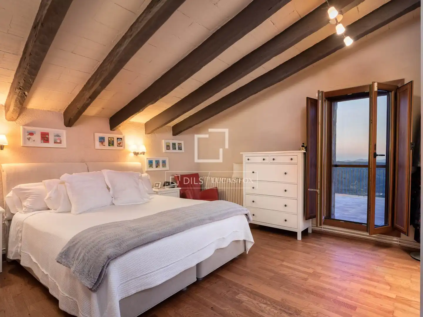 Habitación de Finca rústica en venta en Arbúcies con Aire acondicionado, Calefacción y Jardín privado