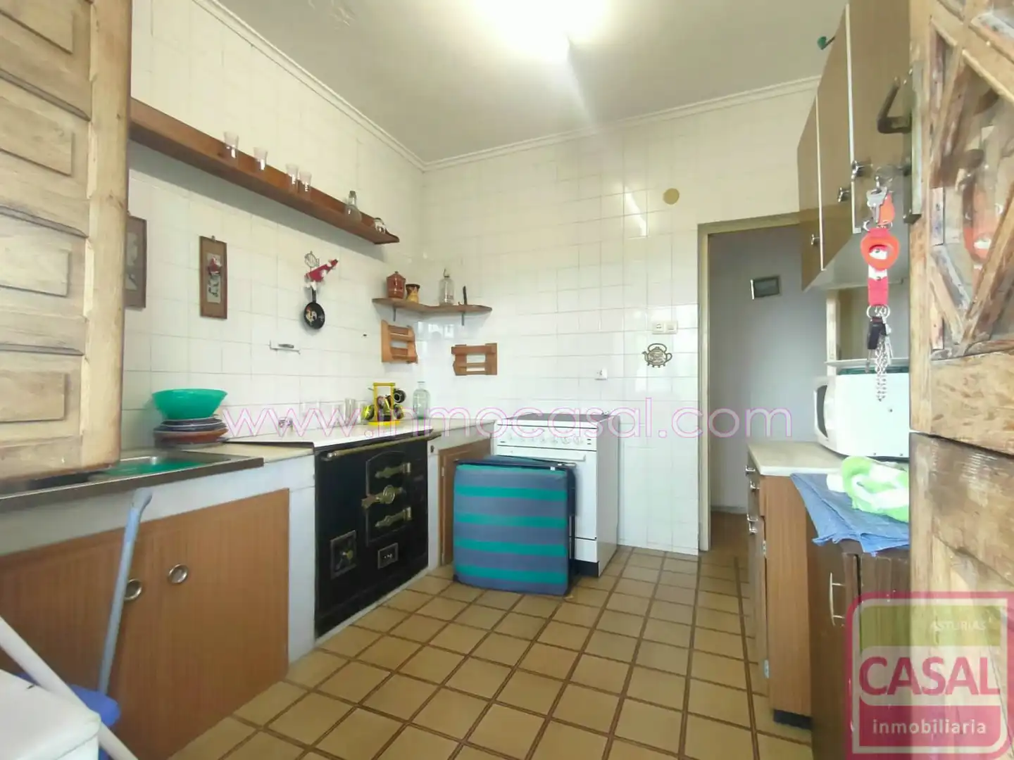 Cocina de Casa o chalet en venta en Avilés con Calefacción y Terraza