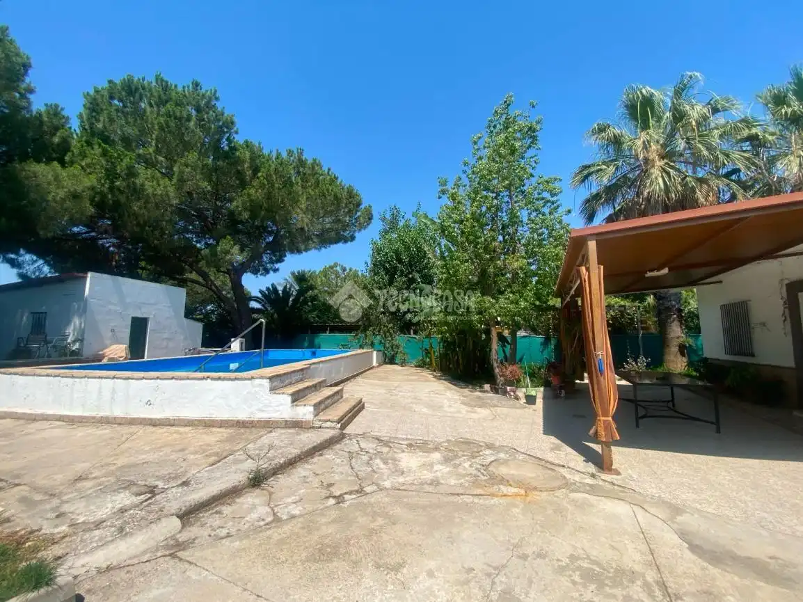 Swimming pool of Country homes for sale in Dos Hermanas
