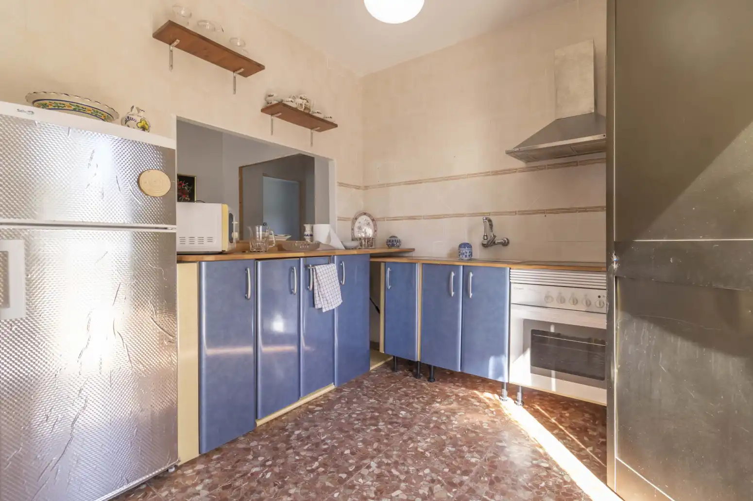 Cocina de Casa o chalet en venta en Guillena con Jardín privado, Terraza y Piscina