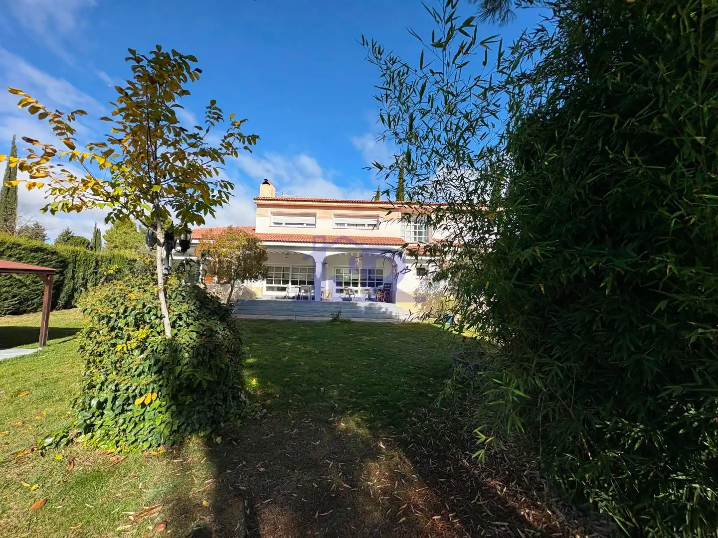 Garden of Houses for sale in Cuenca  with Heating, Terrace and Storage room