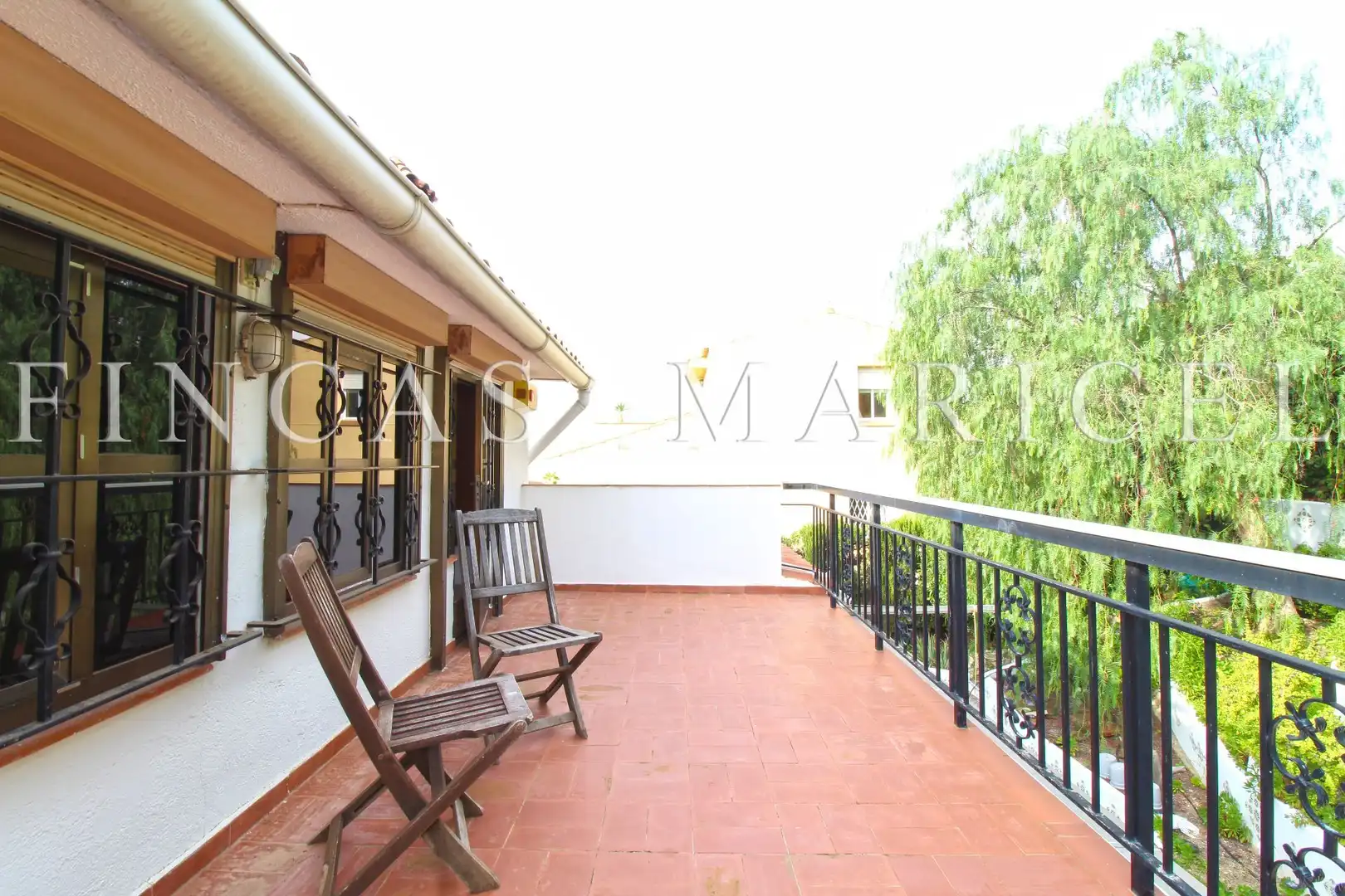 Terraza de Casa o chalet en venta en Sitges con Aire acondicionado, Calefacción y Jardín privado