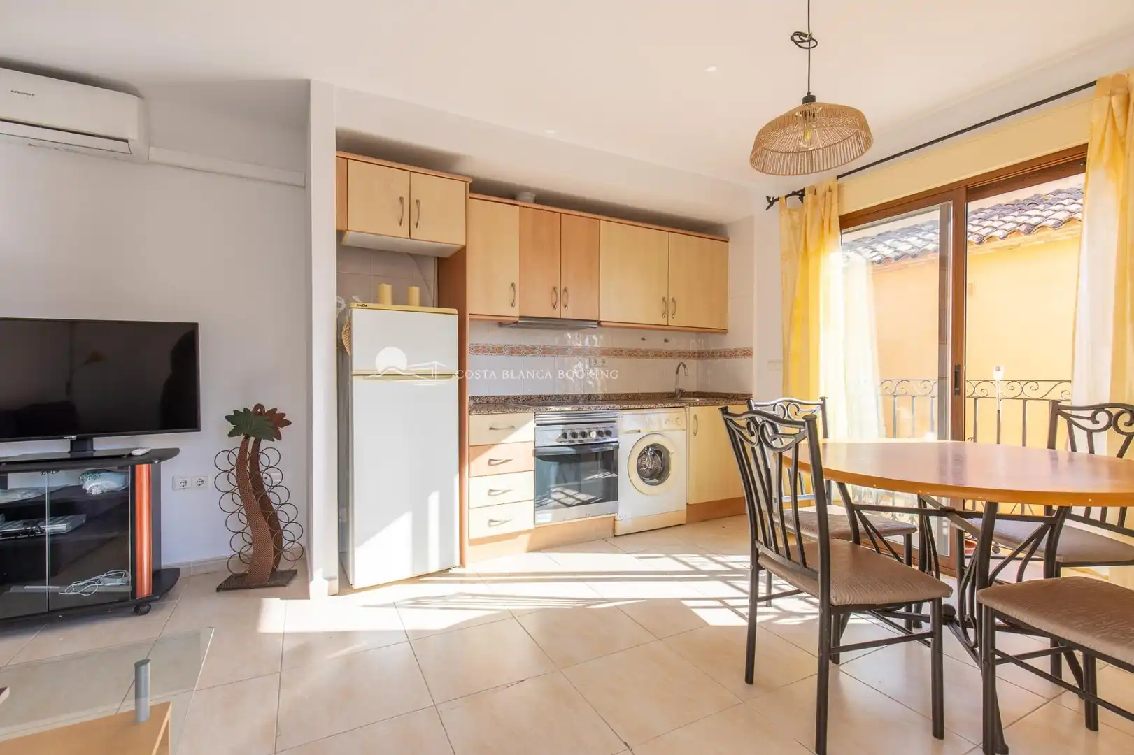 Cuina de Apartament en venda en L'Alfàs del Pi amb Aire condicionat, Terrassa i Balcó
