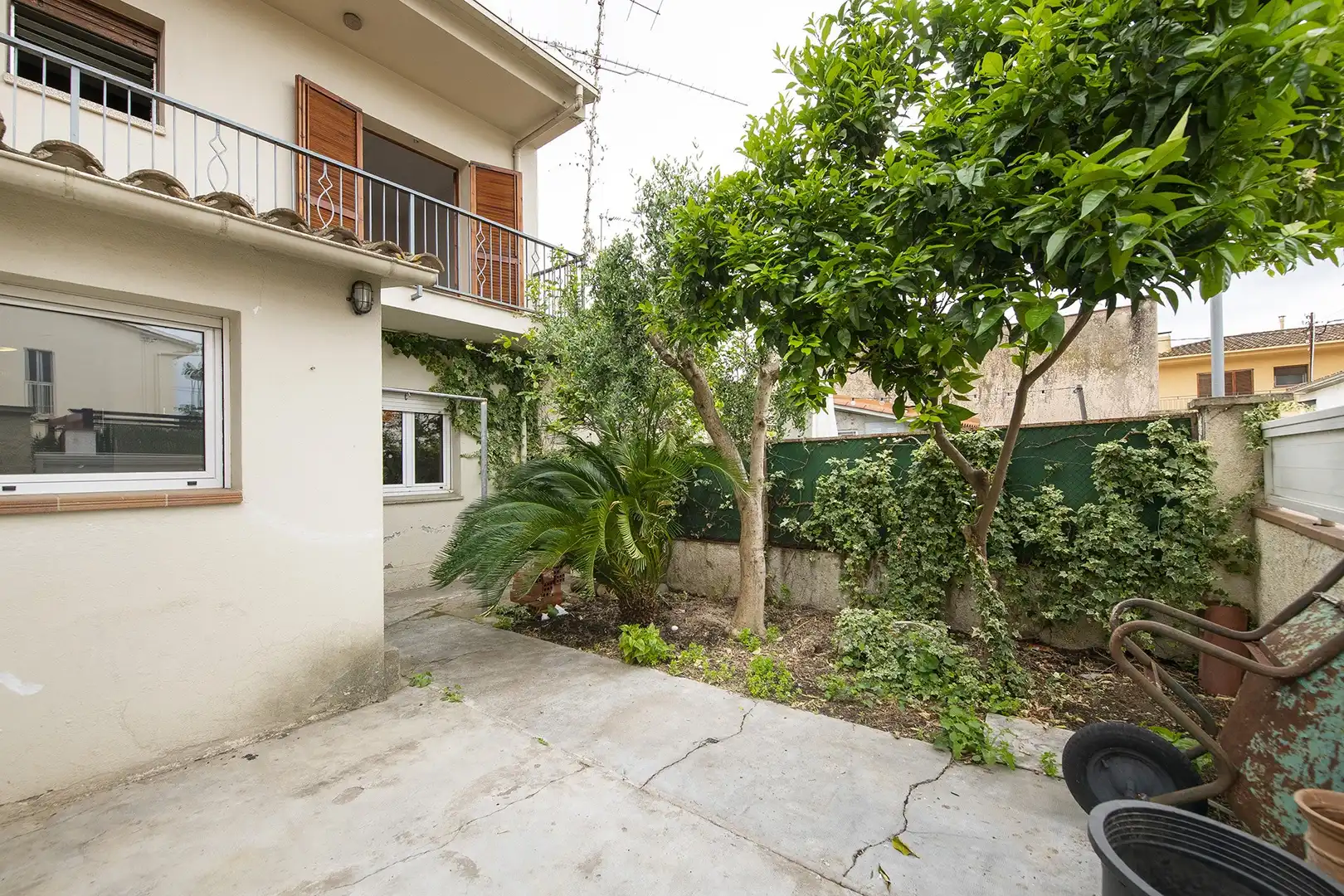 Terrasse von Einfamilien-Reihenhaus zum Verkauf in Banyoles mit Heizung, Terrasse und Balkon
