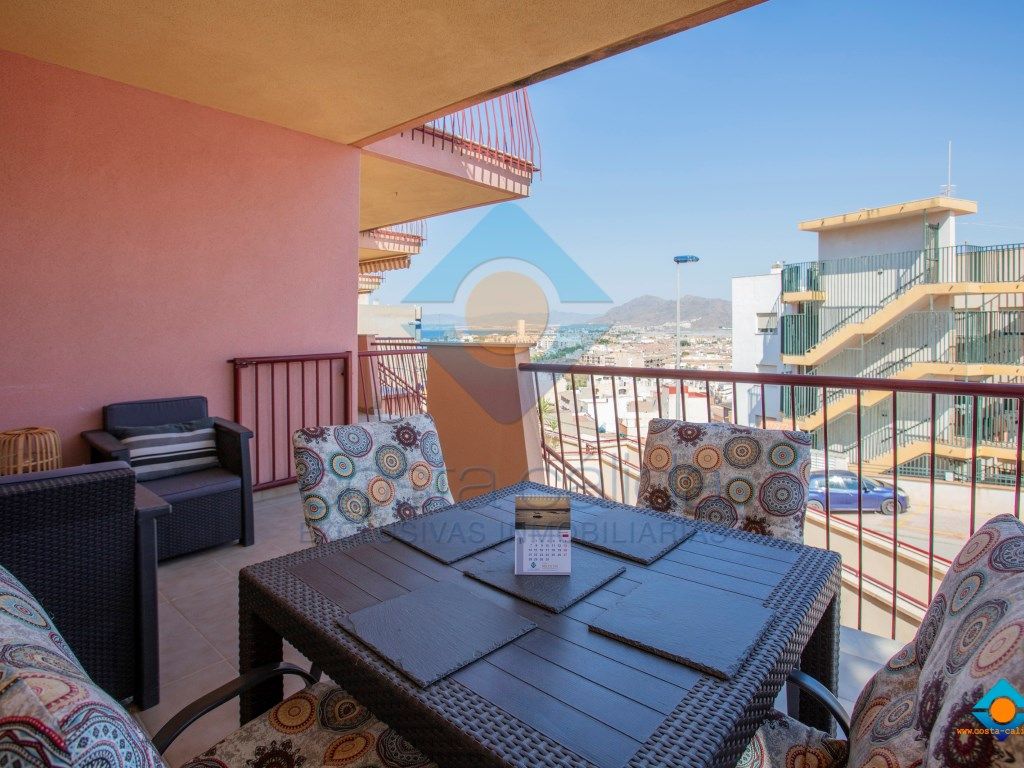 Terrace of Flat for sale in Mazarrón  with Private garden, Terrace and Furnished