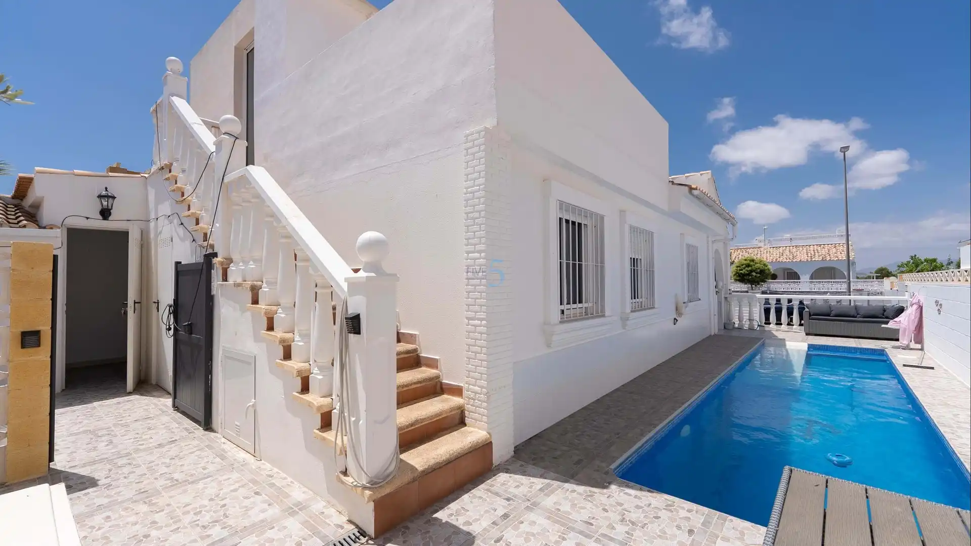 Swimming pool of Houses for sale in Murcia  with Air Conditioner, Heating and Terrace