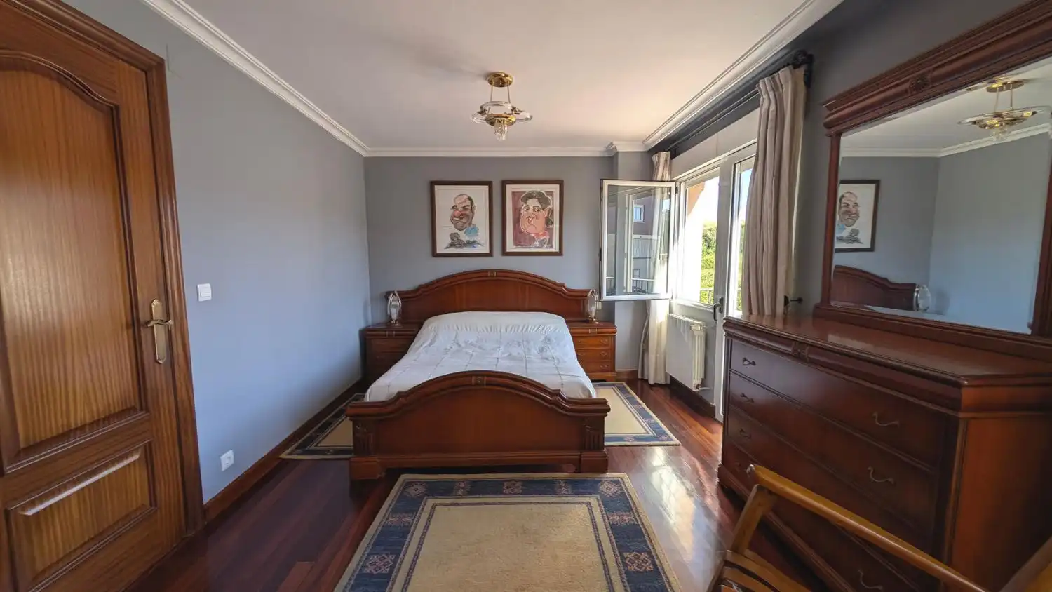 Bedroom of Apartments for rent in Camargo  with Heating, Terrace and Furnished