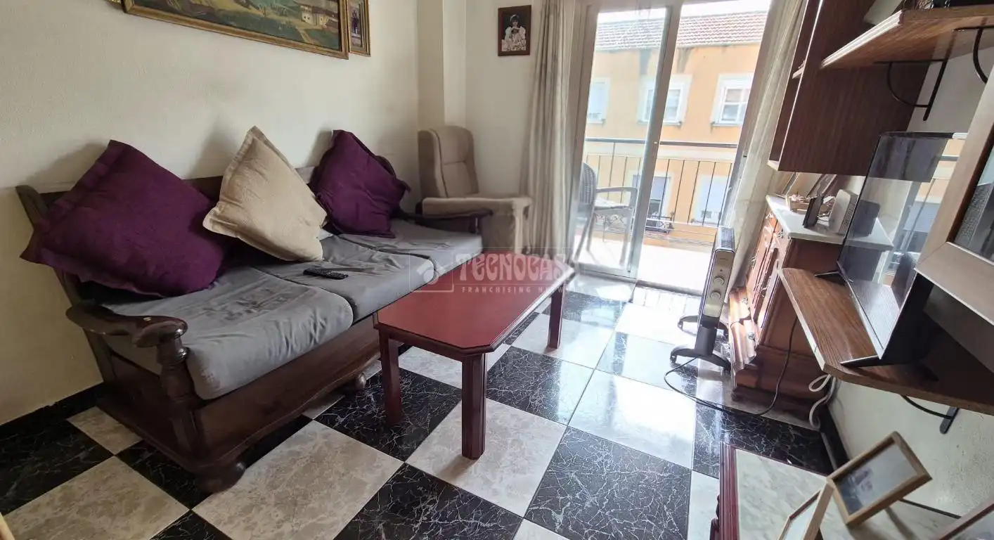 Living room of Flat for sale in Madrid