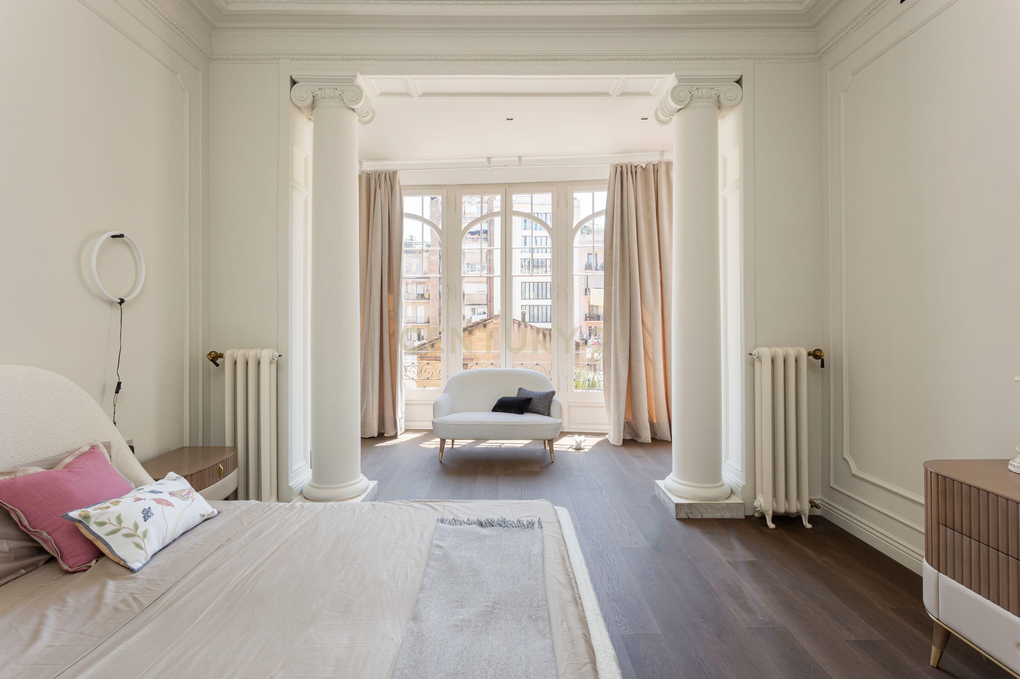 Bedroom of Apartment for sale in  Barcelona Capital  with Air Conditioner