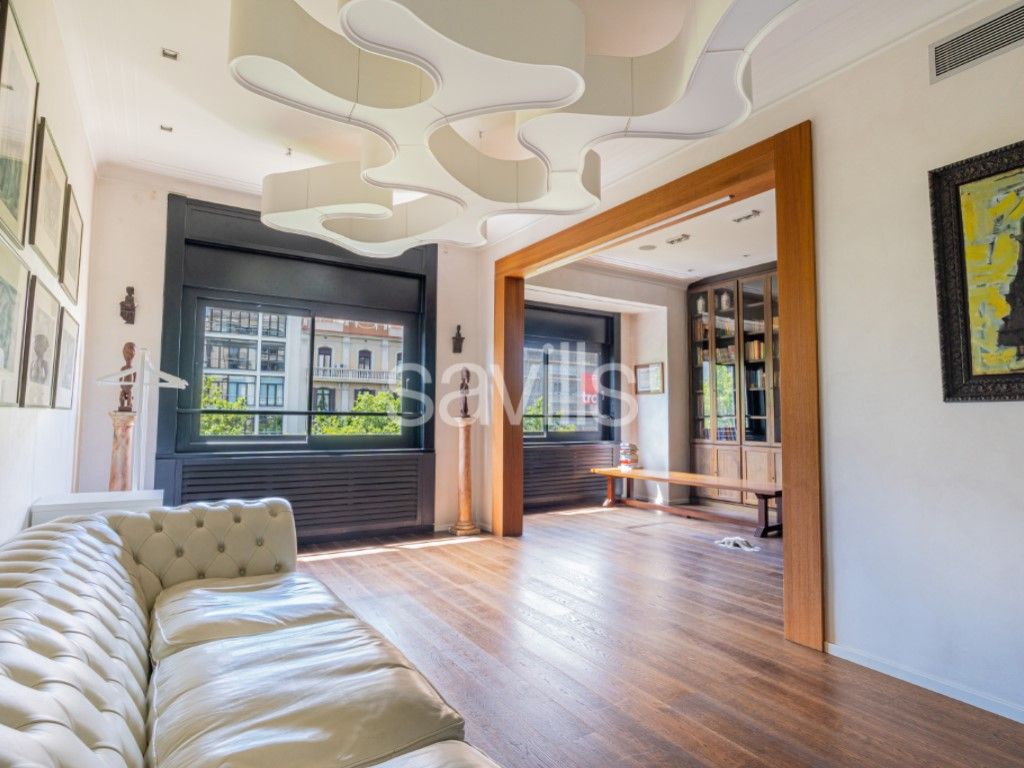 Living room of Apartment for sale in  Barcelona Capital