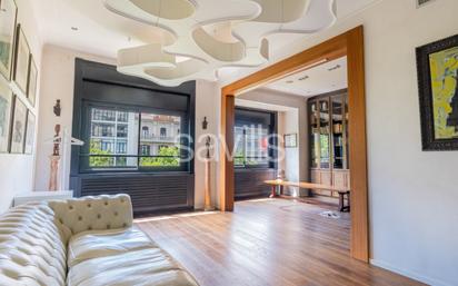Sala d'estar de Apartament en venda en  Barcelona Capital