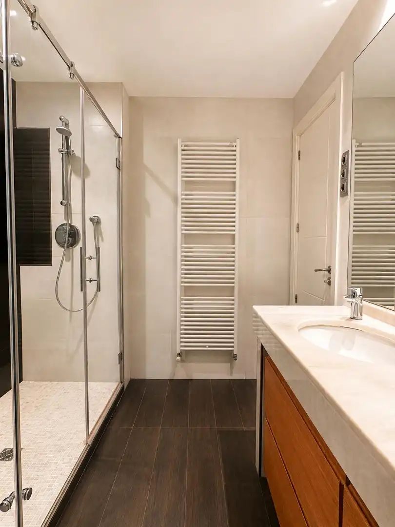 Bathroom of Detached homes for rent in San Agustín del Guadalix  with Air Conditioner, Heating and Oven