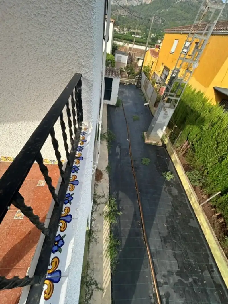 Vista exterior de Casa o xalet en venda en Palma de Gandia amb Aire condicionat, Terrassa i Piscina