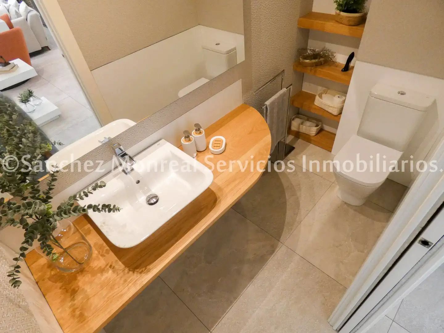 Baño de Casa o chalet en venta en Alcázar de San Juan con Aire acondicionado, Calefacción y Jardín privado