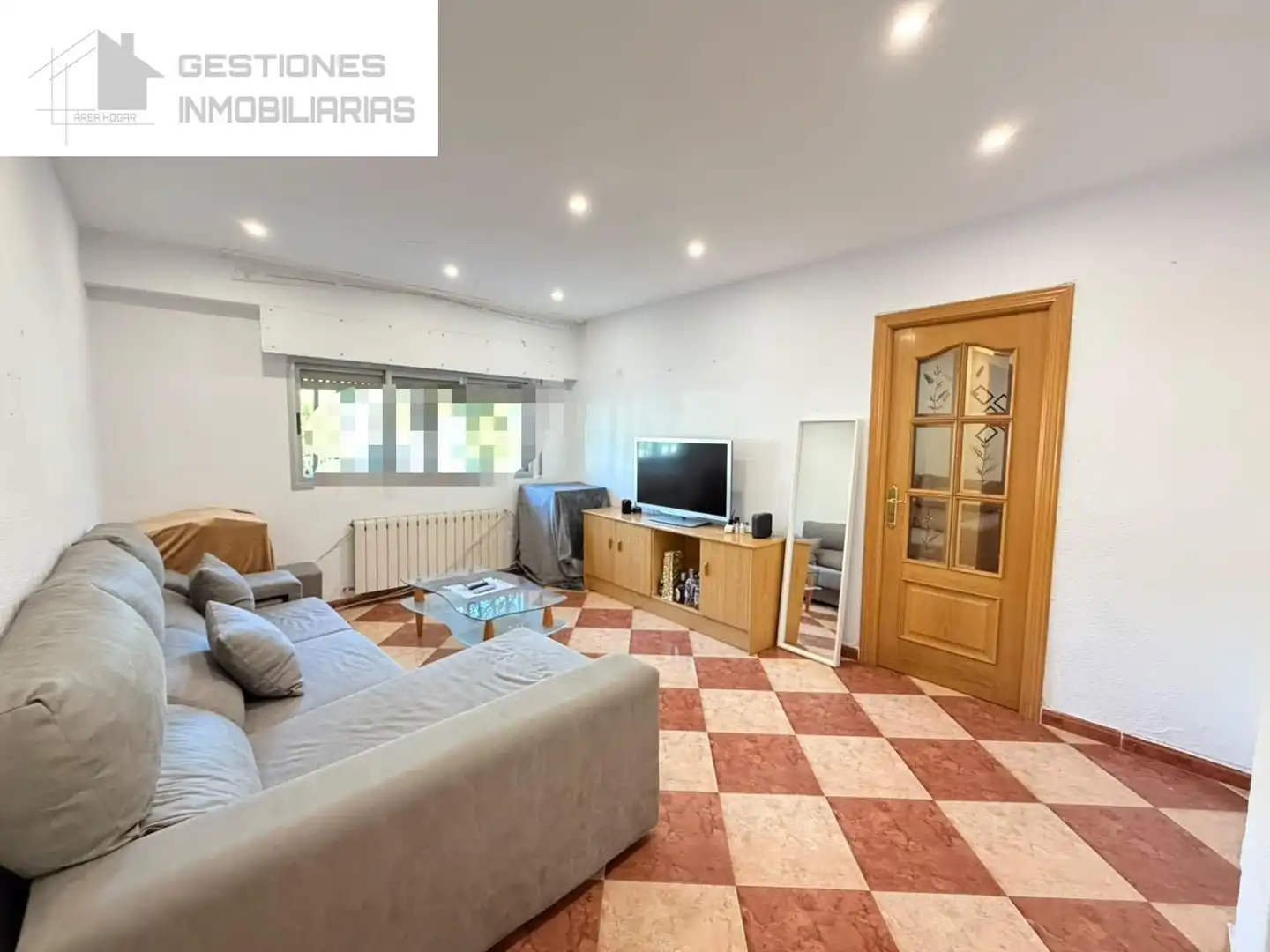 Living room of Flat for sale in Madrid  with Heating