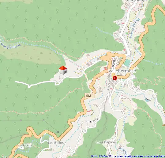 Vista exterior de Finca rústica en venta en Vallehermoso con Amueblado