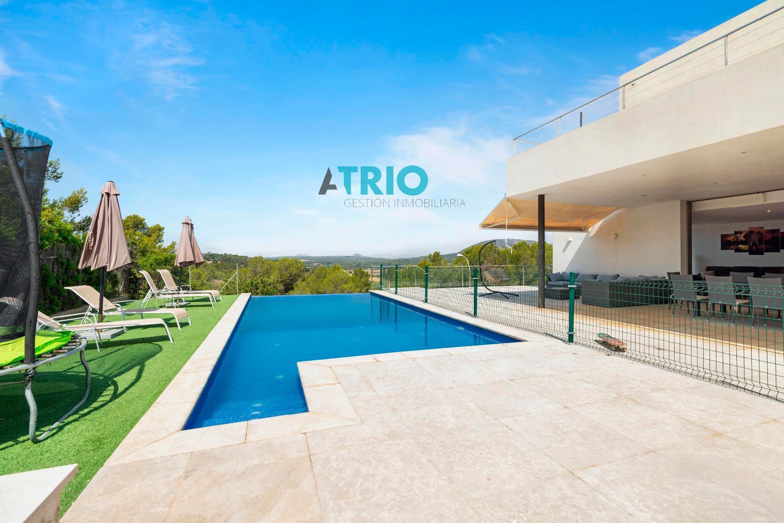 Piscina de Casa o xalet en venda en Calvià amb Aire condicionat, Calefacció i Terrassa