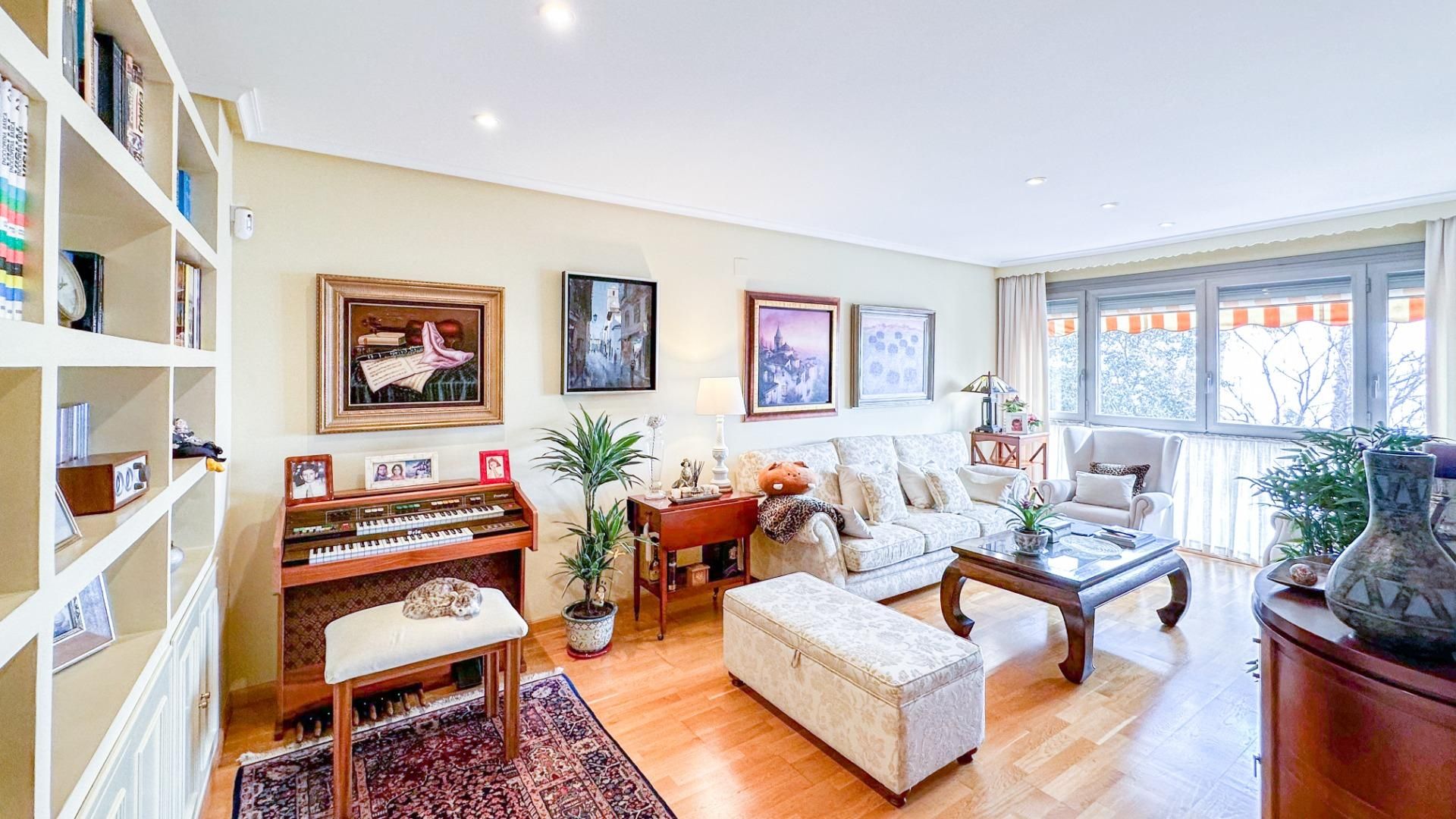 Sala de estar de Piso en venta en Málaga Capital con Aire acondicionado, Calefacción y Jardín privado