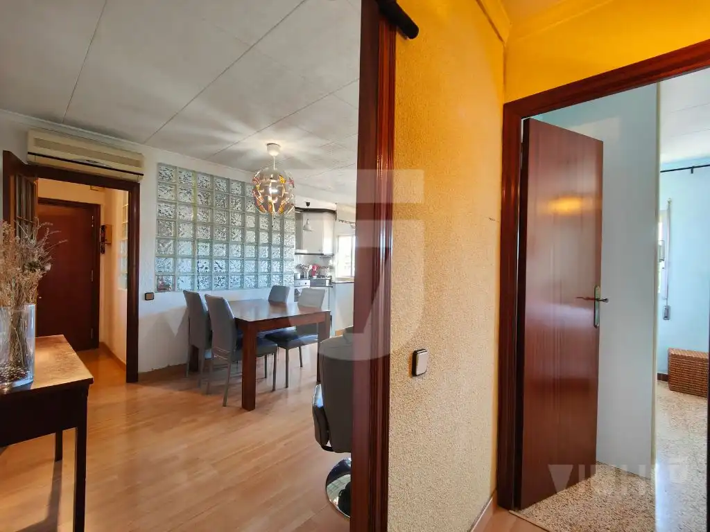 Dining room of Attic for sale in Montgat  with Air Conditioner, Heating and Parquet flooring