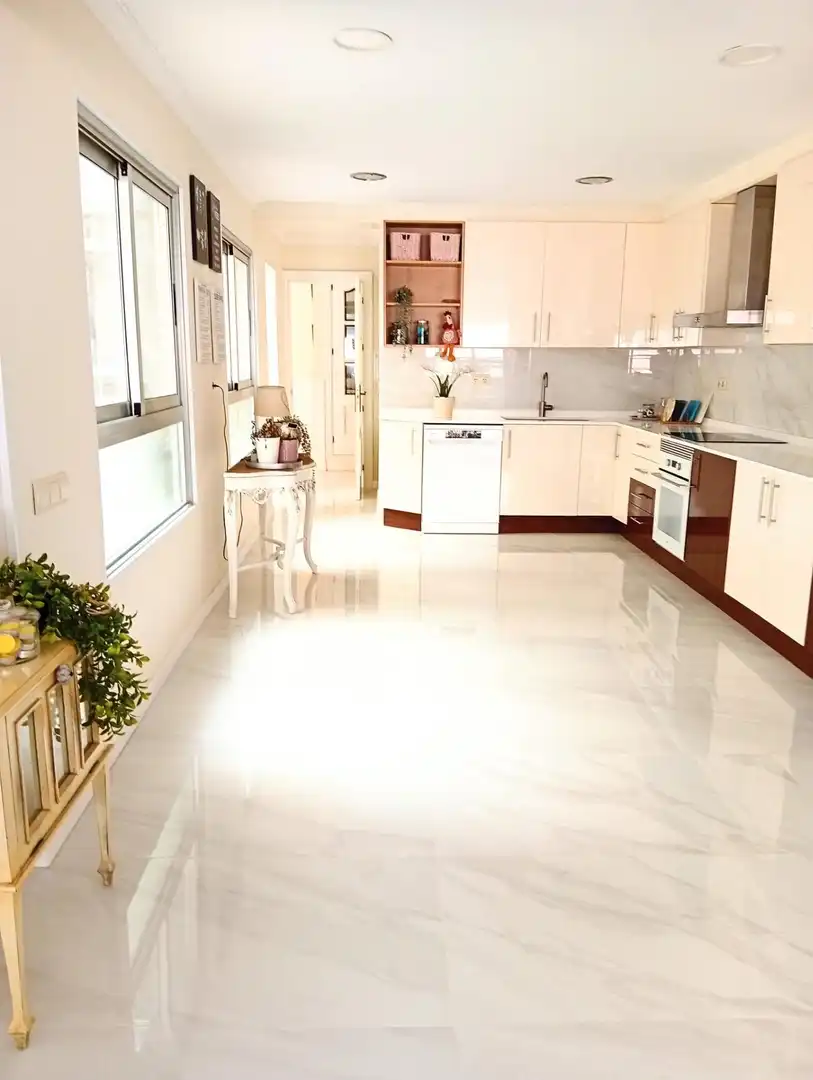 Kitchen of Flat for sale in Almería  with Air Conditioner and Terrace