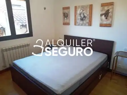 Schlafzimmer von Wohnung zur Miete in Alegría-Dulantzi mit Heizung, Terrasse und Möbliert