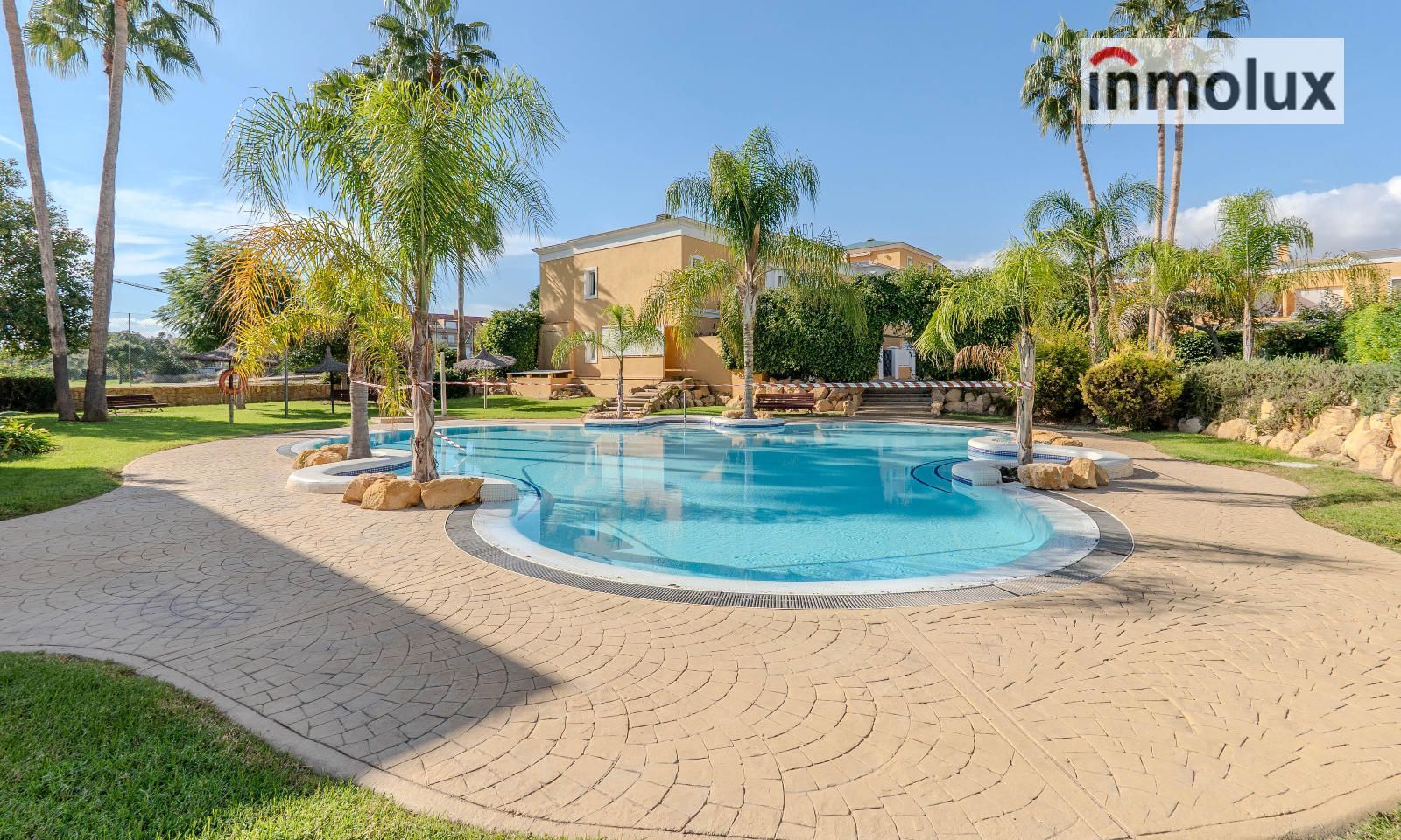 Swimming pool of Single-family semi-detached to rent in Alicante / Alacant  with Air Conditioner, Heating and Private garden