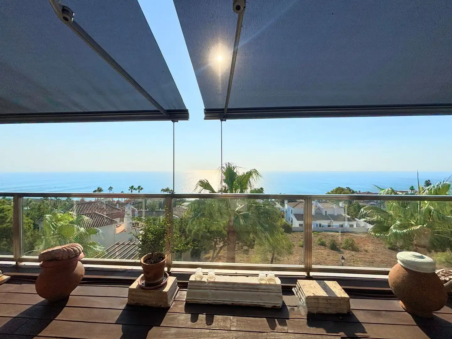 Terraza de Ático en venta en Manilva con Aire acondicionado, Terraza y TV