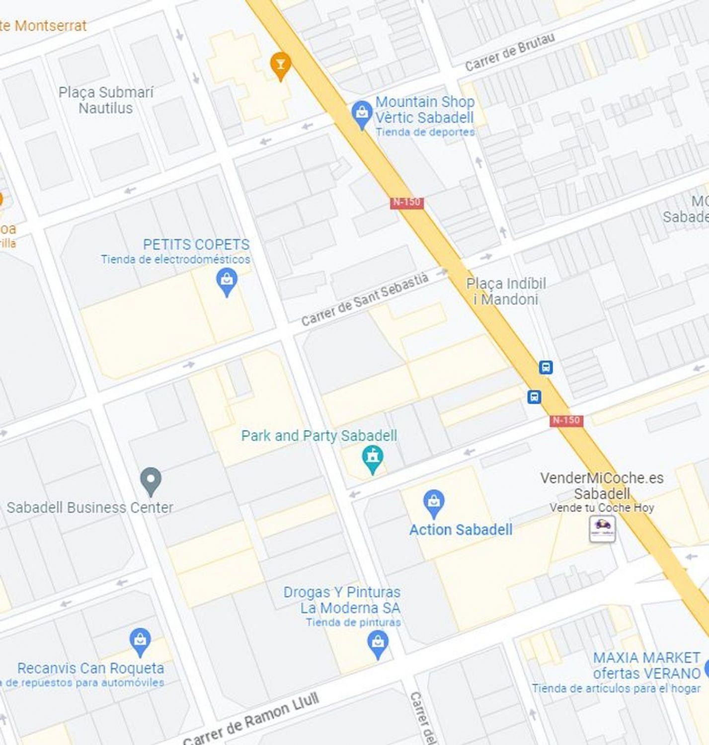 Exterior view of Single-family semi-detached for sale in Sabadell