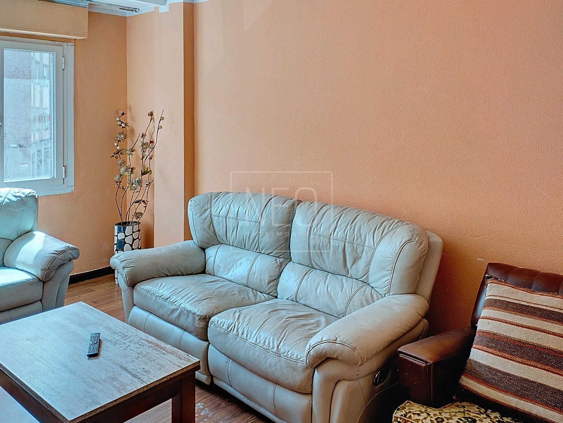 Sala d'estar de Pis en venda en Gijón 