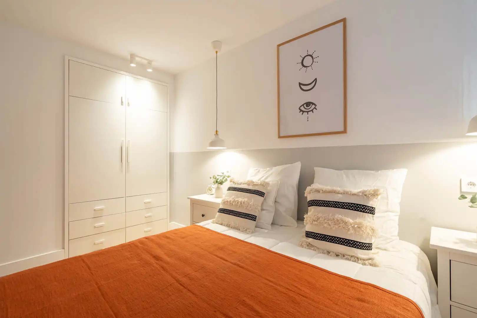 Bedroom of Flat for rent in Madrid  with Heating, Furnished and Oven