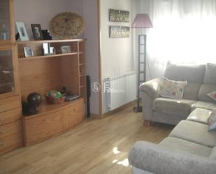 Living room of Apartment for sale in  Lleida Capital  with Air Conditioner, Heating and Parquet flooring