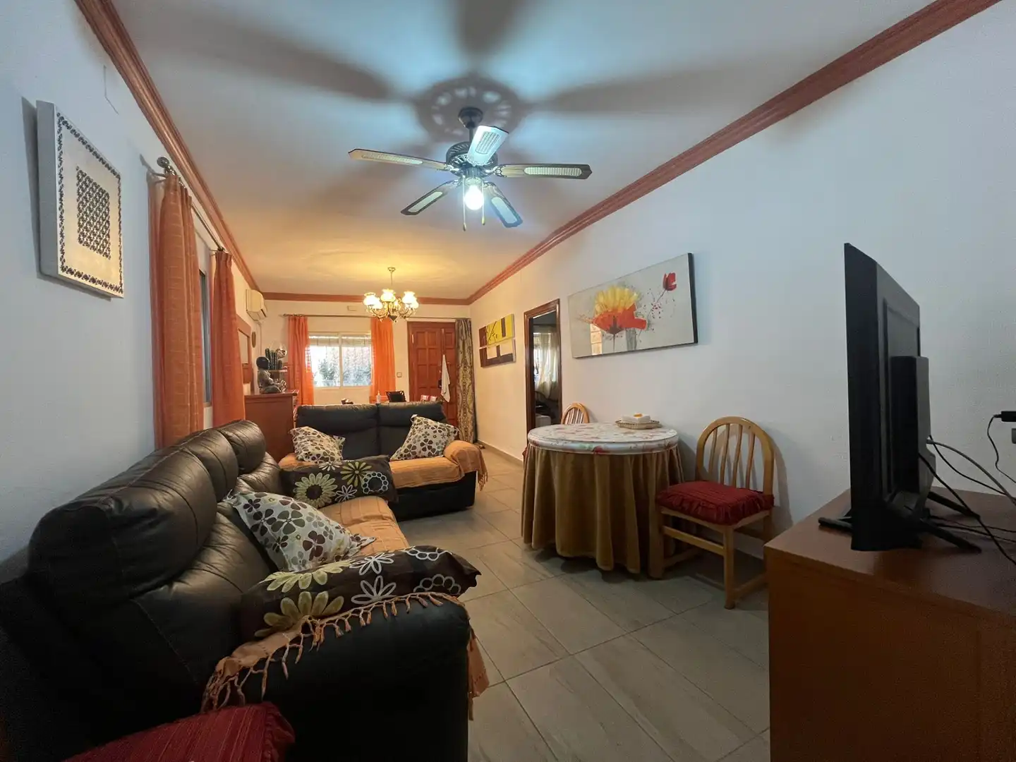 Sala de estar de Casa o chalet en venta en Lecrín con Terraza