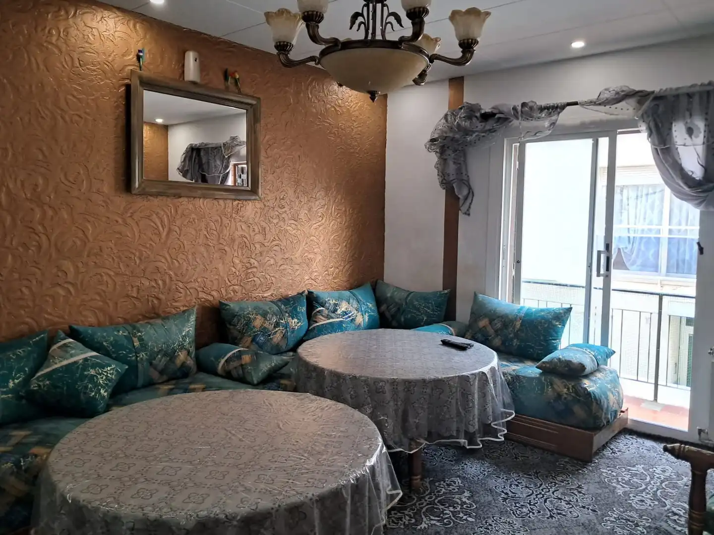 Wohnzimmer von Wohnungen zum Verkauf in Sant Feliu de Guíxols mit Heizung und Terrasse