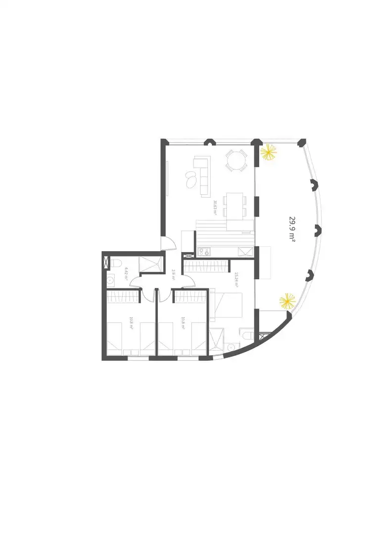 Wohnung mit Pool zum Verkauf in Plans - Gasparot, imagen 8
