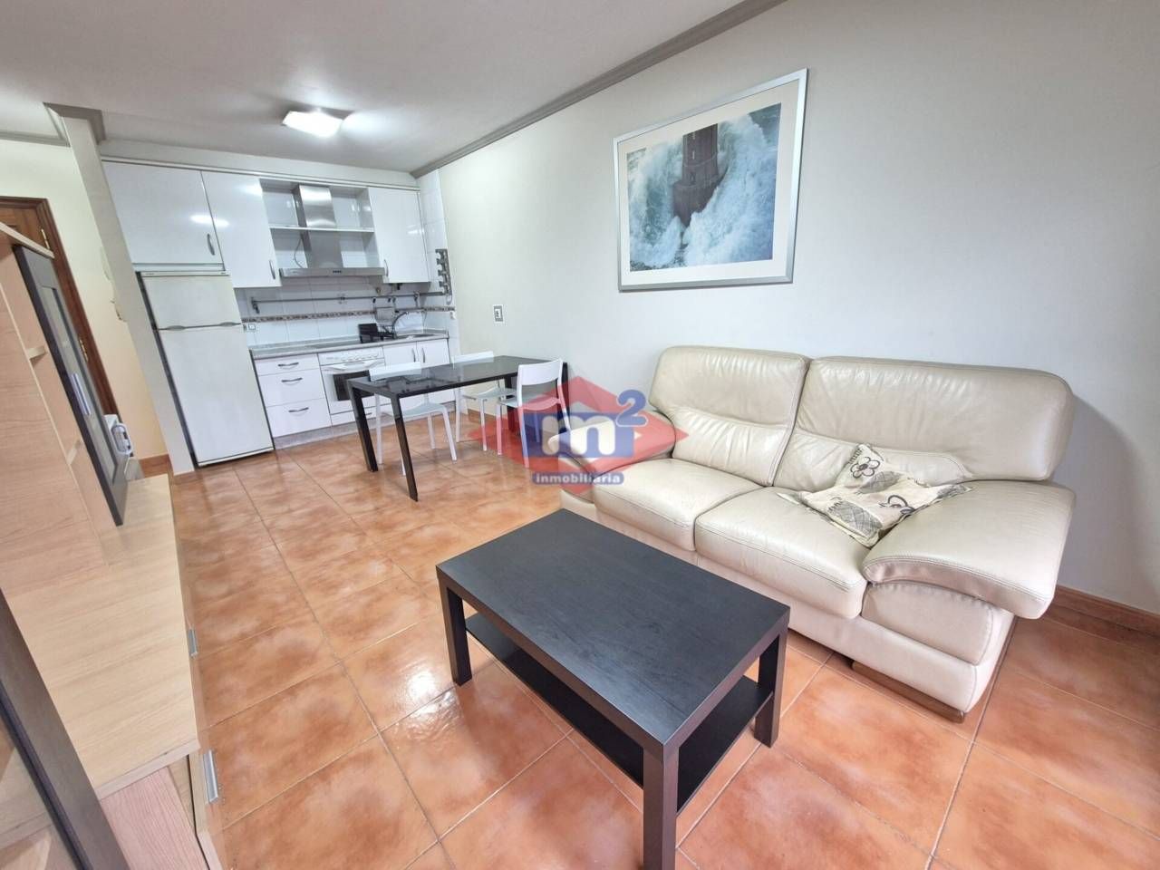 Sala d'estar de Apartament en venda en Salceda de Caselas amb Calefacció, Terrassa i Moblat