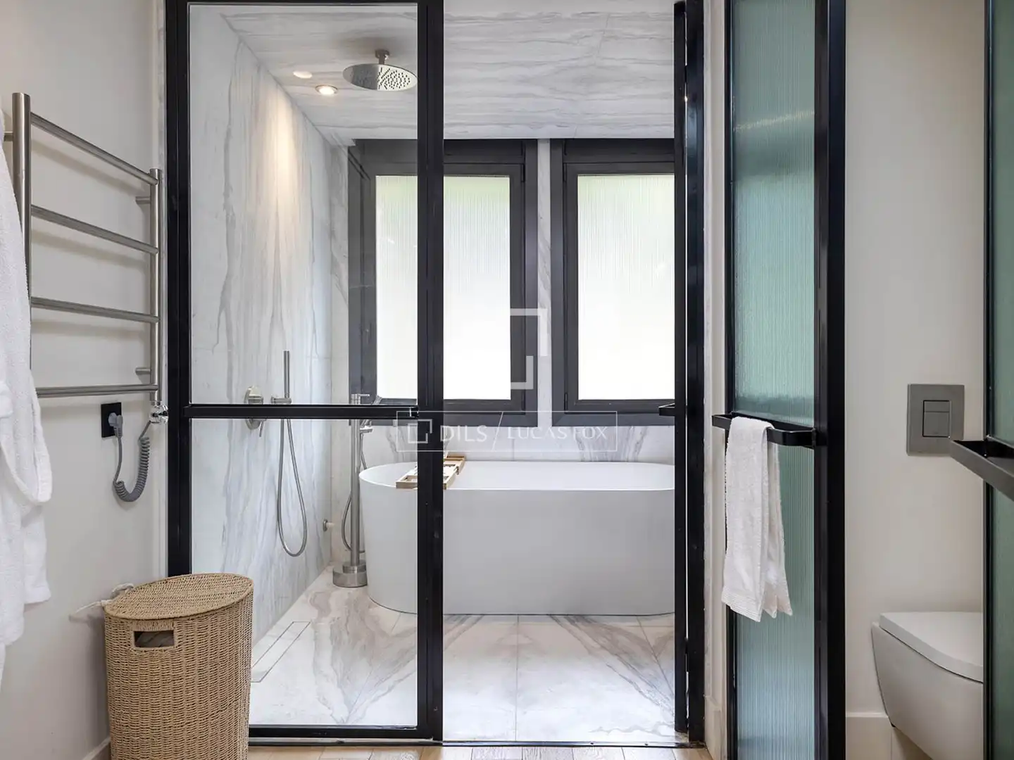 Baño de Casa o chalet en venta en Barcelona con Aire acondicionado, Calefacción y Jardín privado