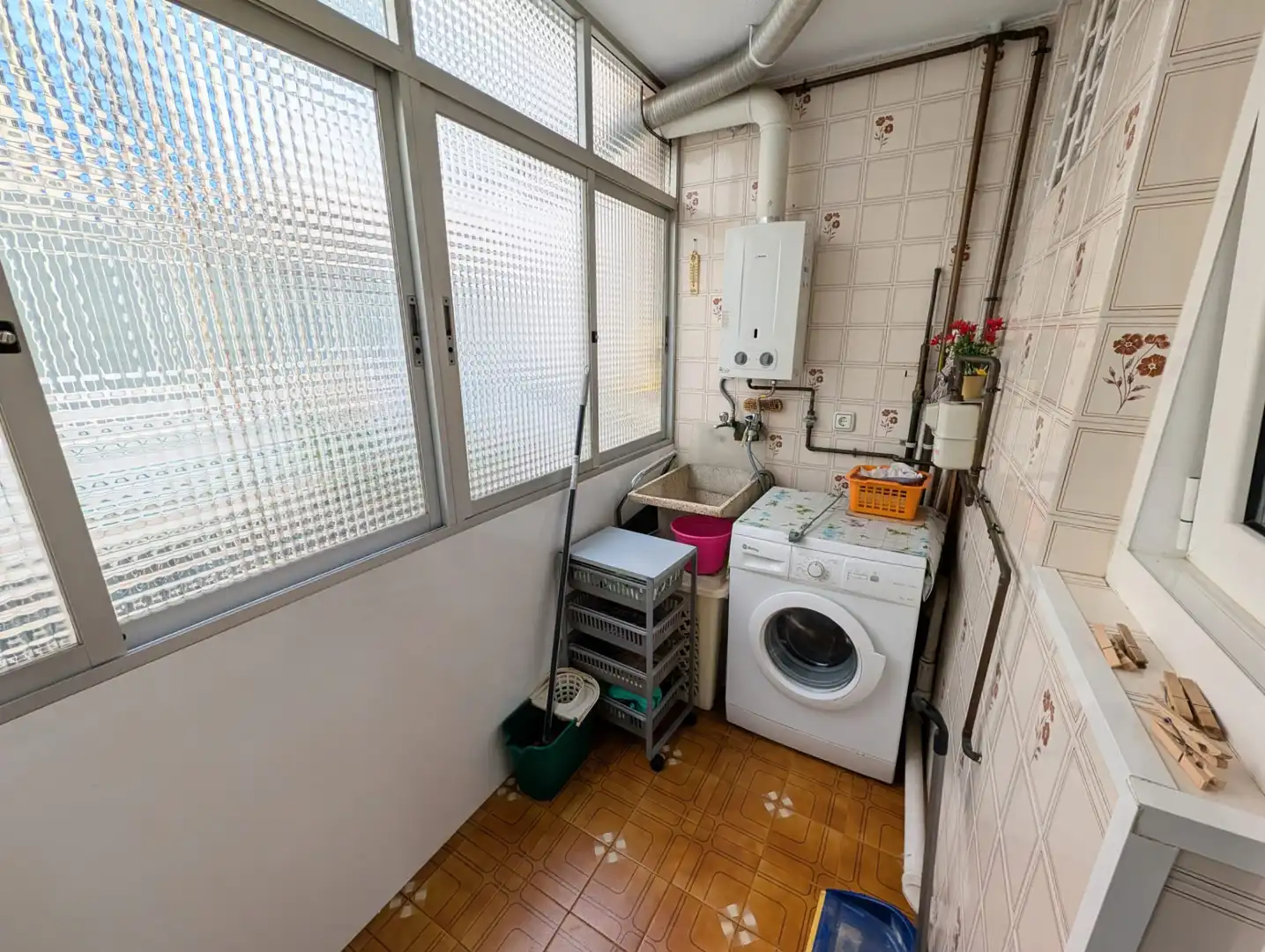 Cocina de Piso en venta en Badalona con Aire acondicionado, Amueblado y Balcón