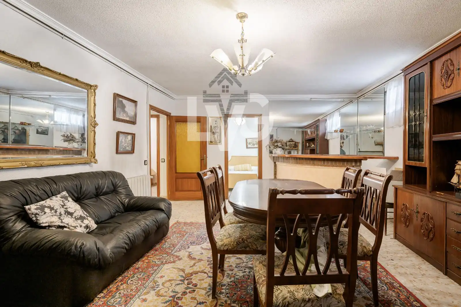 Wohnzimmer von Haus oder Chalet zum Verkauf in Fuente El Saz de Jarama mit Heizung, Möbliert und Ofen