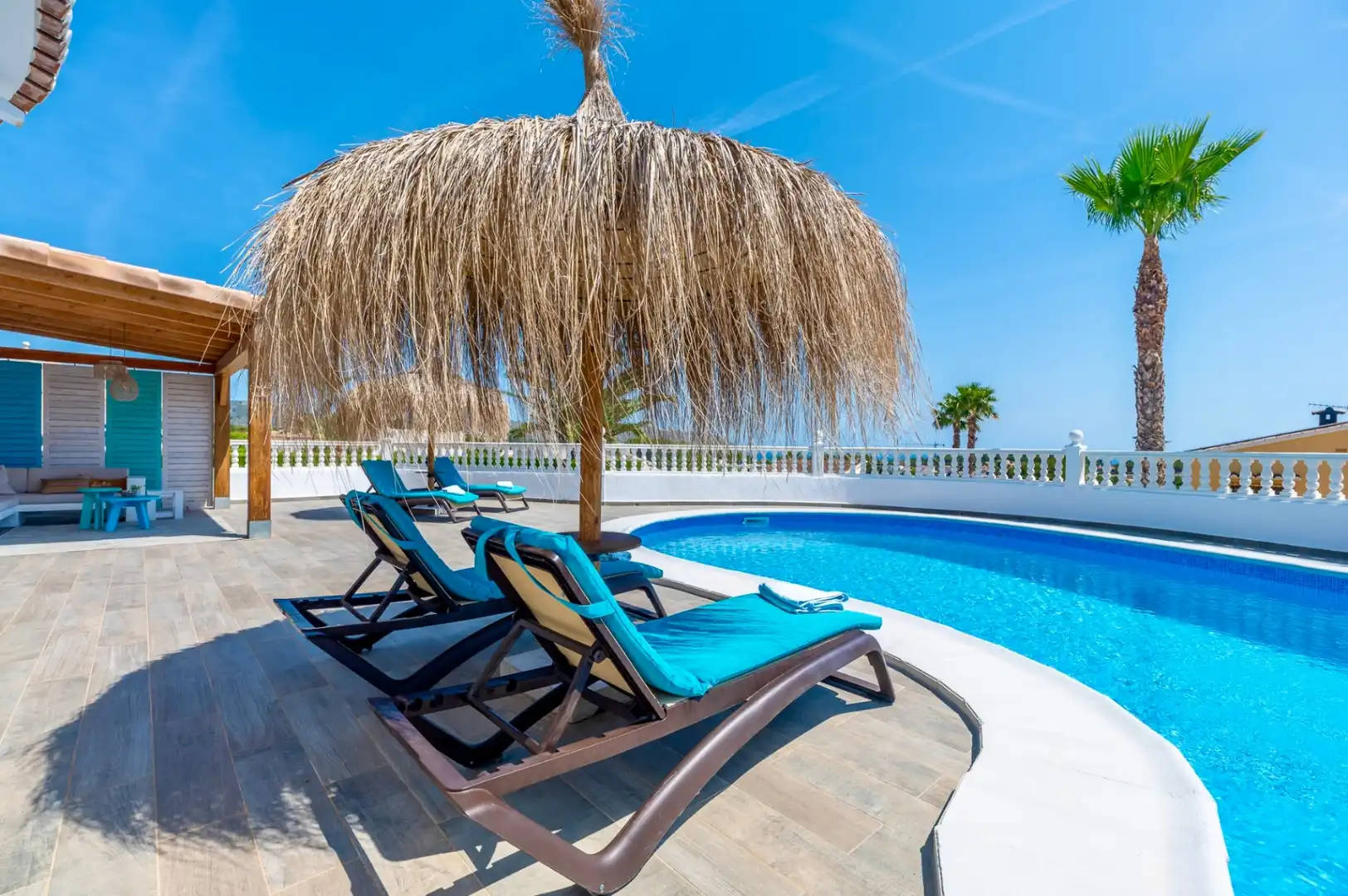 Schwimmbecken von Haus oder Chalet zum Verkauf in Moraira