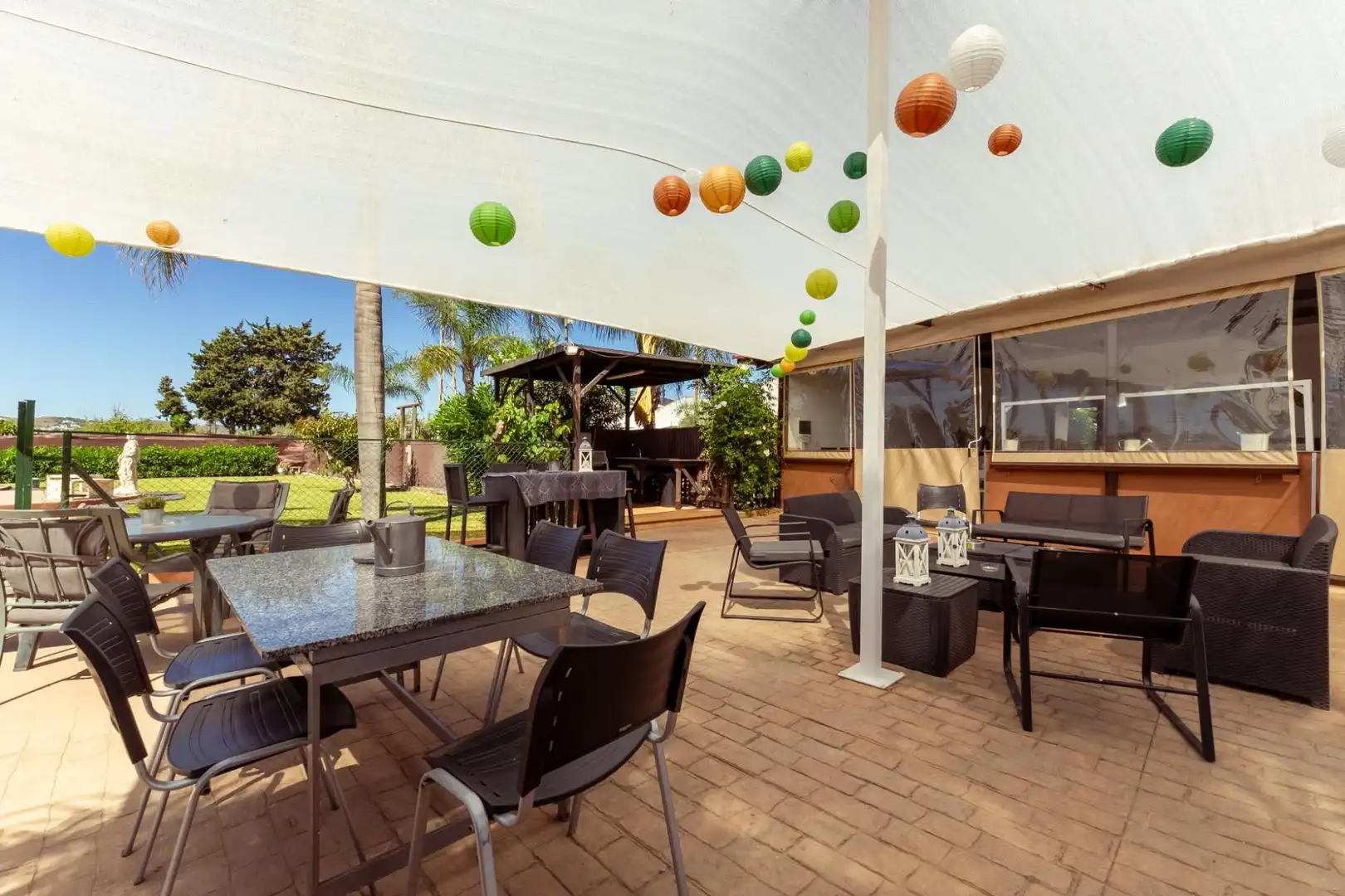 Terraza de Finca rústica de alquiler en Mijas