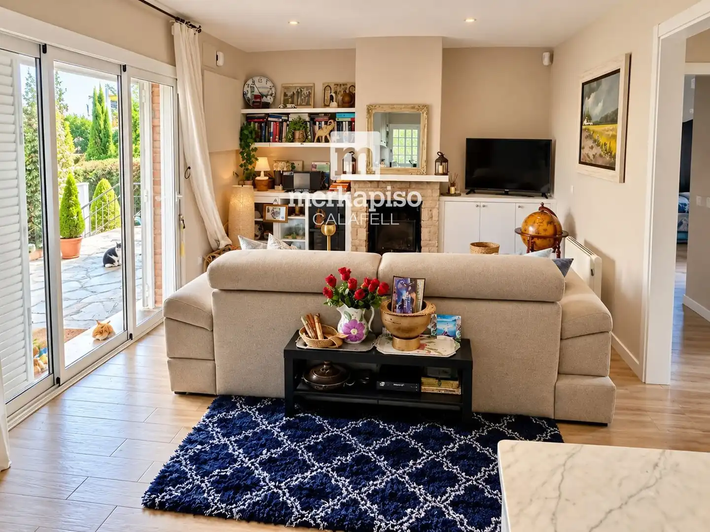 Sala de estar de Casa o chalet en venta en Segur de Calafell